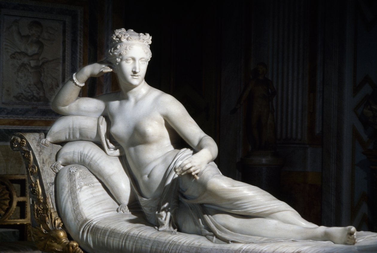 Pauline Bonaparte door Antonio Canova