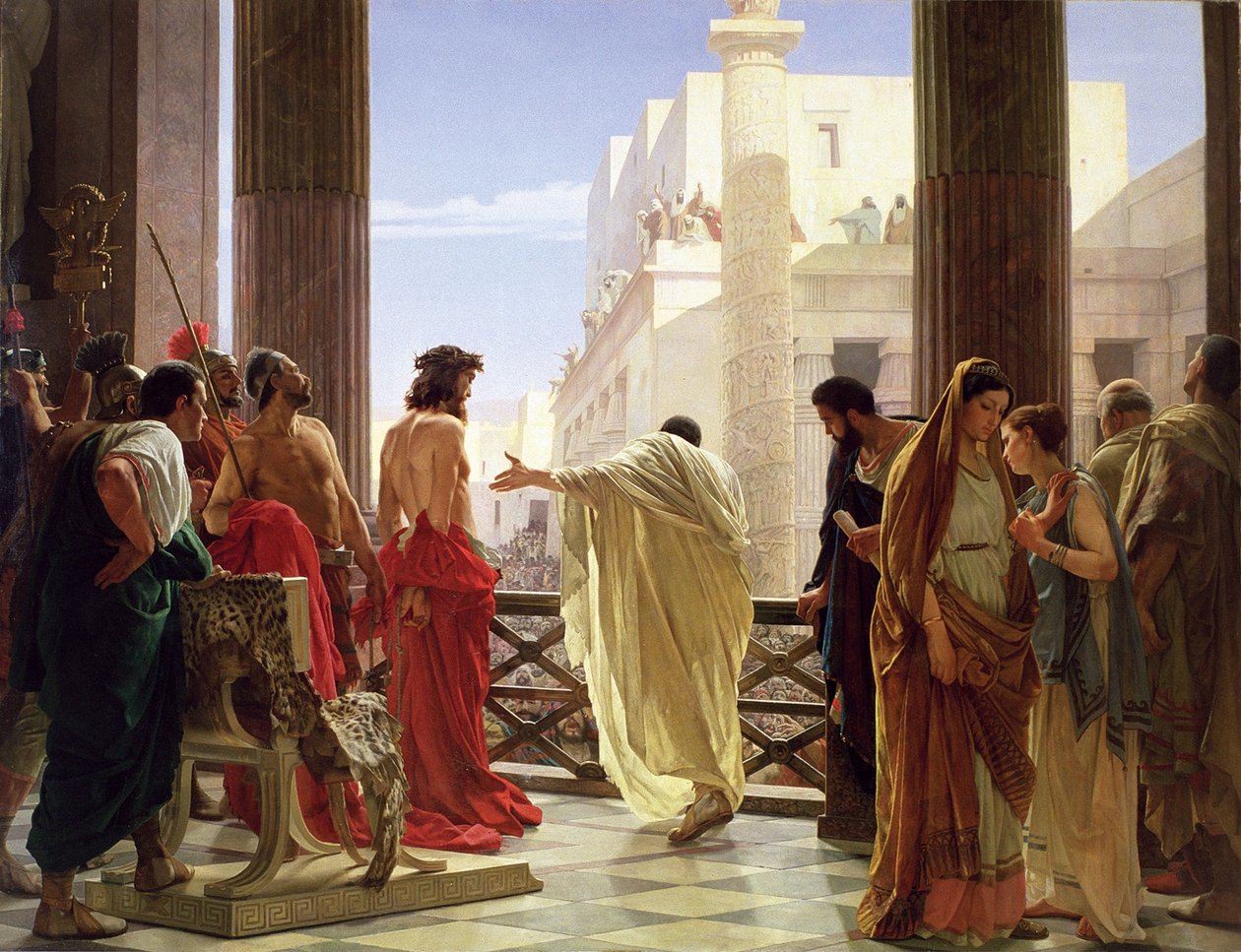 Ecce Homo (Aanschouw de man!) door Antonio Ciseri