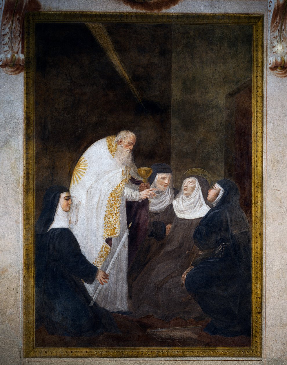 Dood van St. Liberata door Antonio Fedi