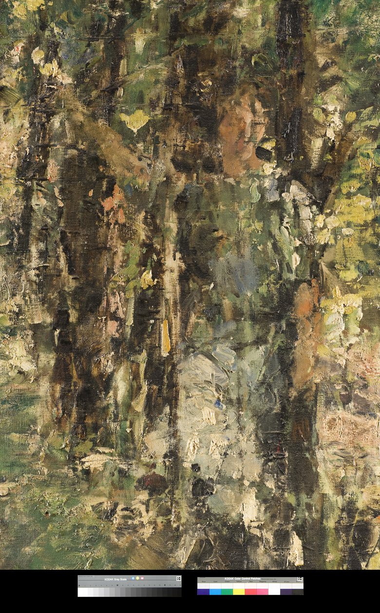 Reflecties, 1918-20 door Antonio Mancini