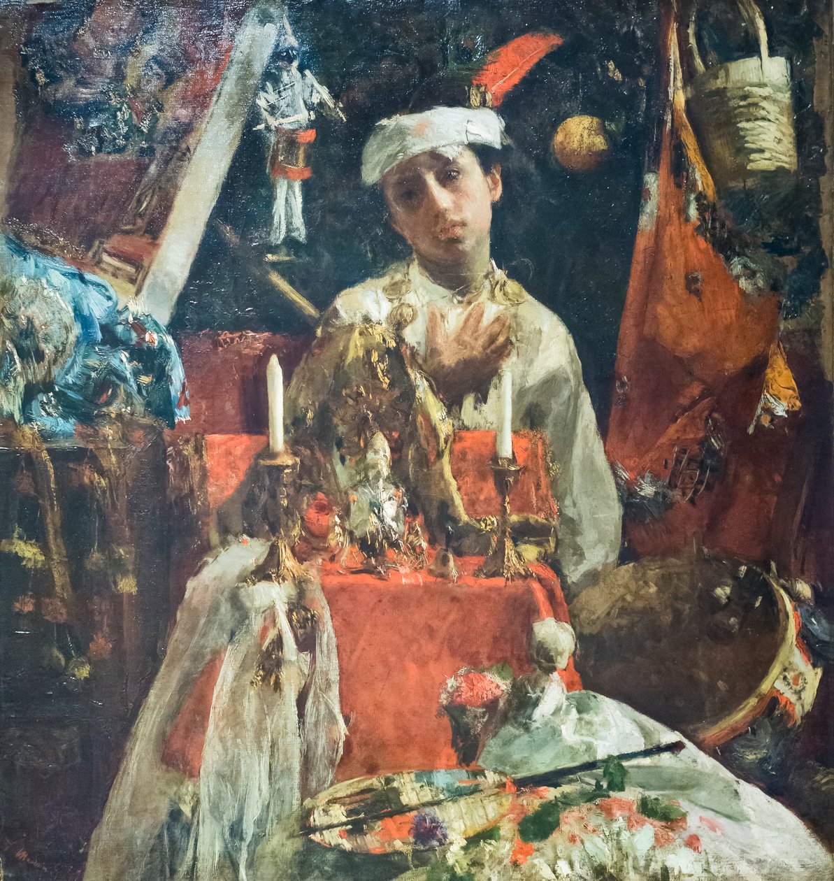 De gelofte door Antonio Mancini