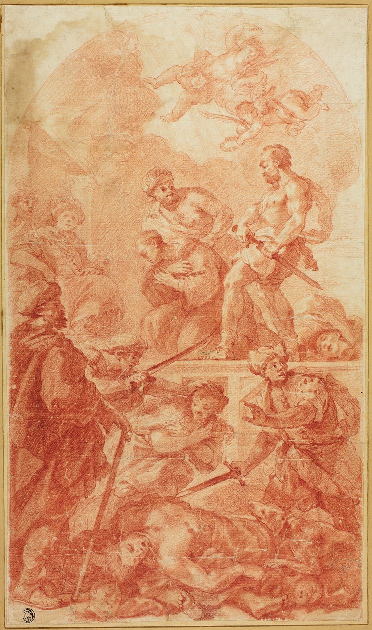 Martelaarschap Scène door Antonio Molinari