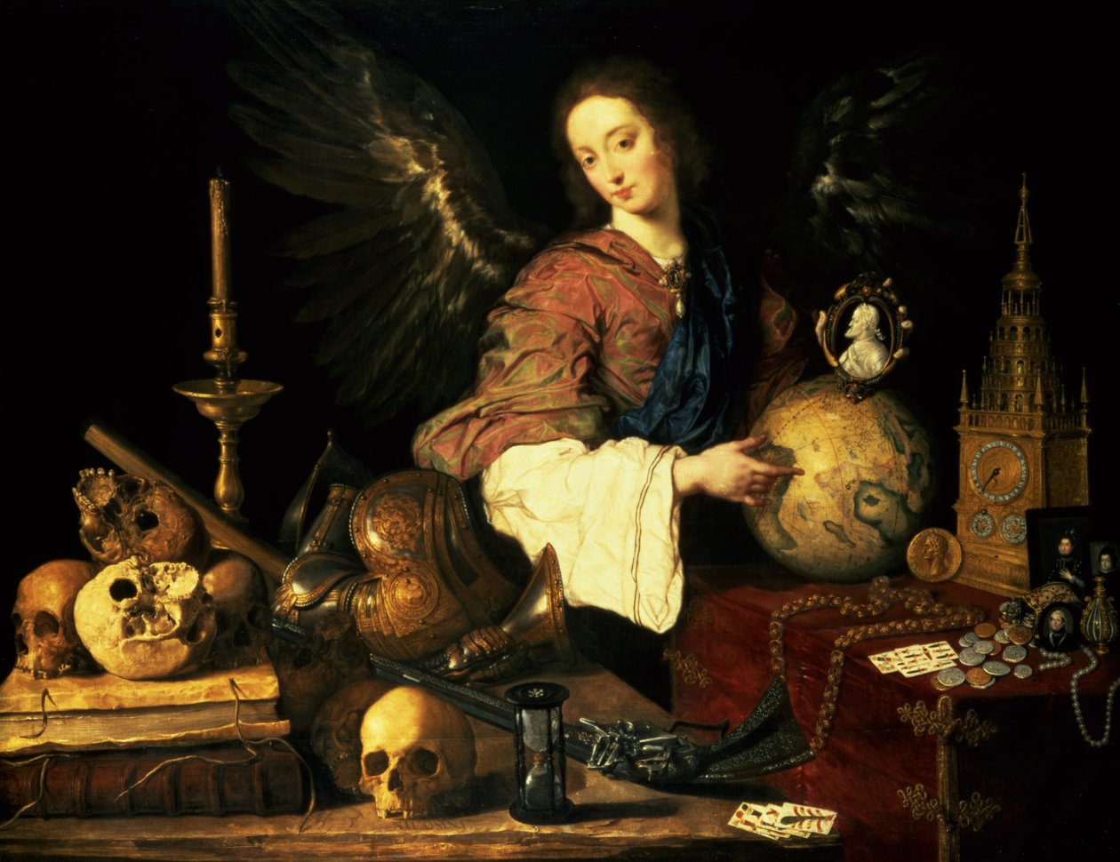 Vanitas, c.1634 door Antonio Pereda y Salgado