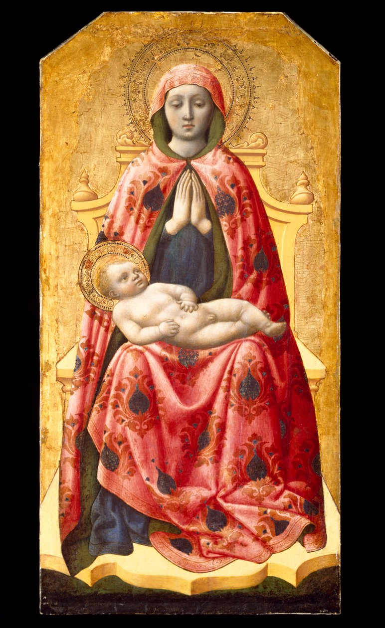 Madonna en Kind door Antonio Vivarini