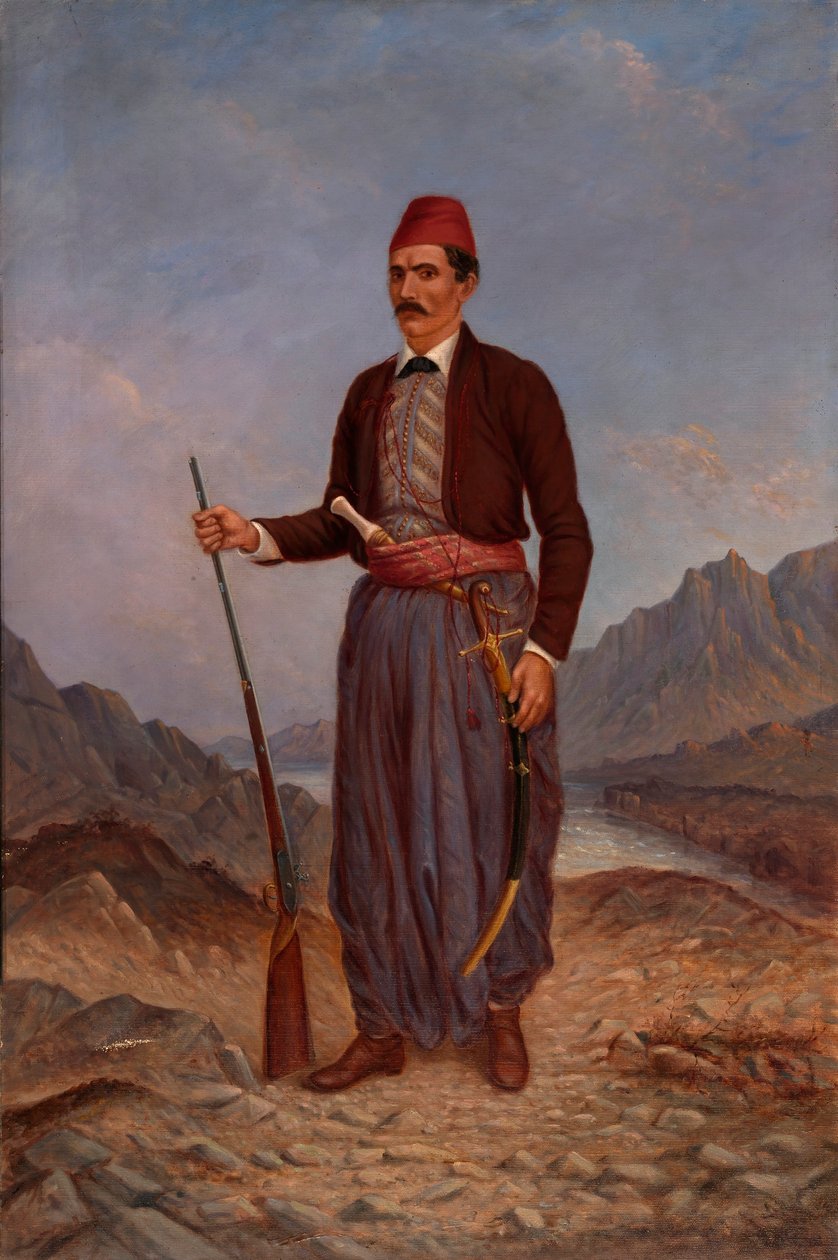 Albanese man door Antonion Zeno Shindler