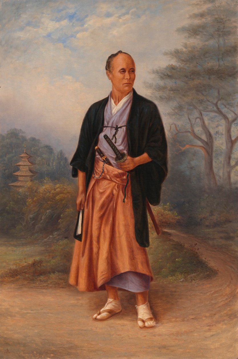 Japanse man door Antonion Zeno Shindler
