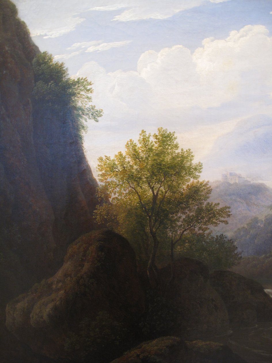 Berglandschap door Antonín Mánes