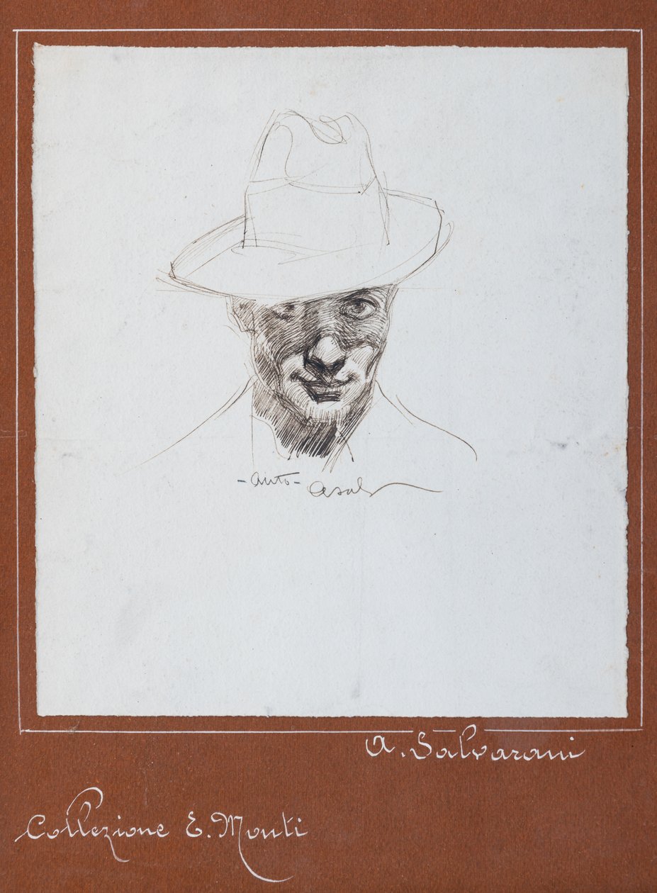 Zelfportret door Arcangelo Salvarani
