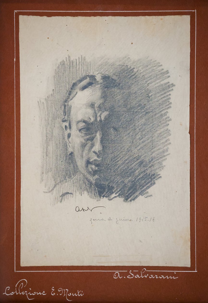 Zelfportret door Arcangelo Salvarani
