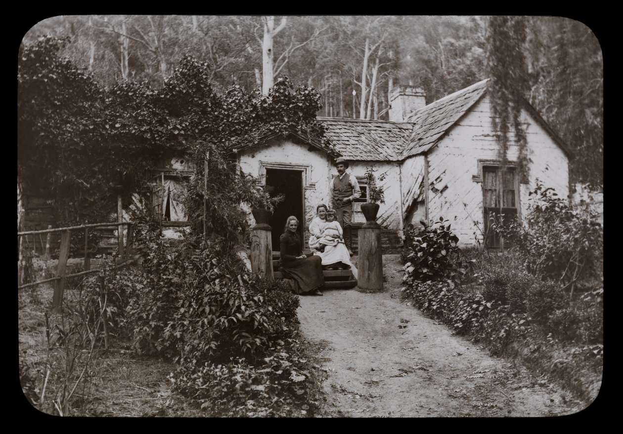 Boswachtershut, Ferntree Gully door Archibald James Campbell