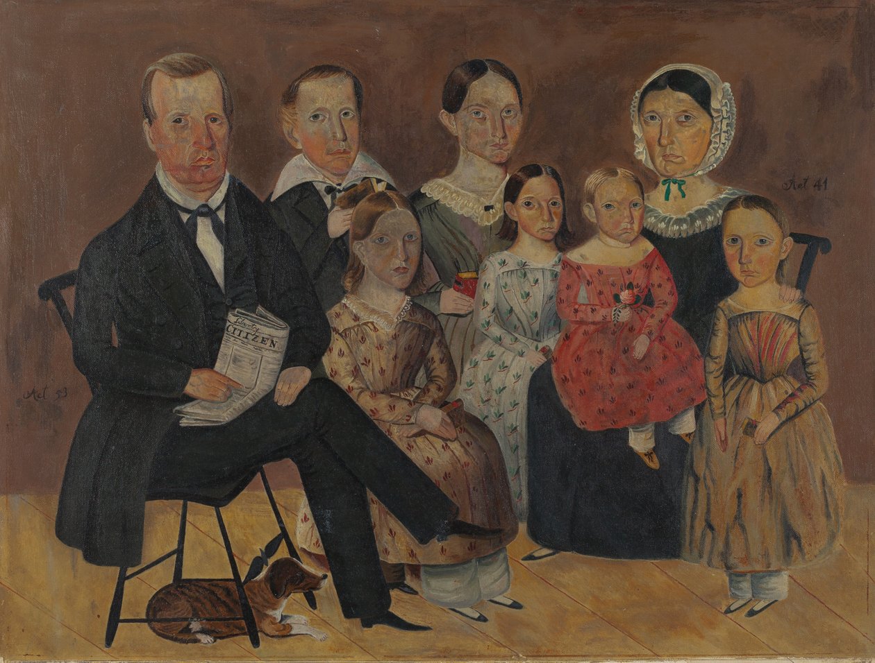 John J. Wagner Familieportret door Archie Thompson