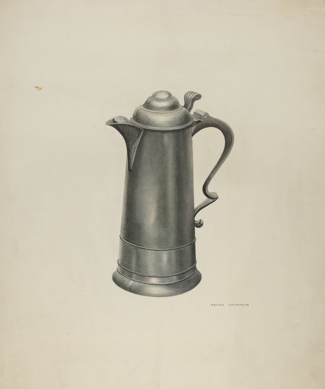 Pewter Flagon door Archie Thompson
