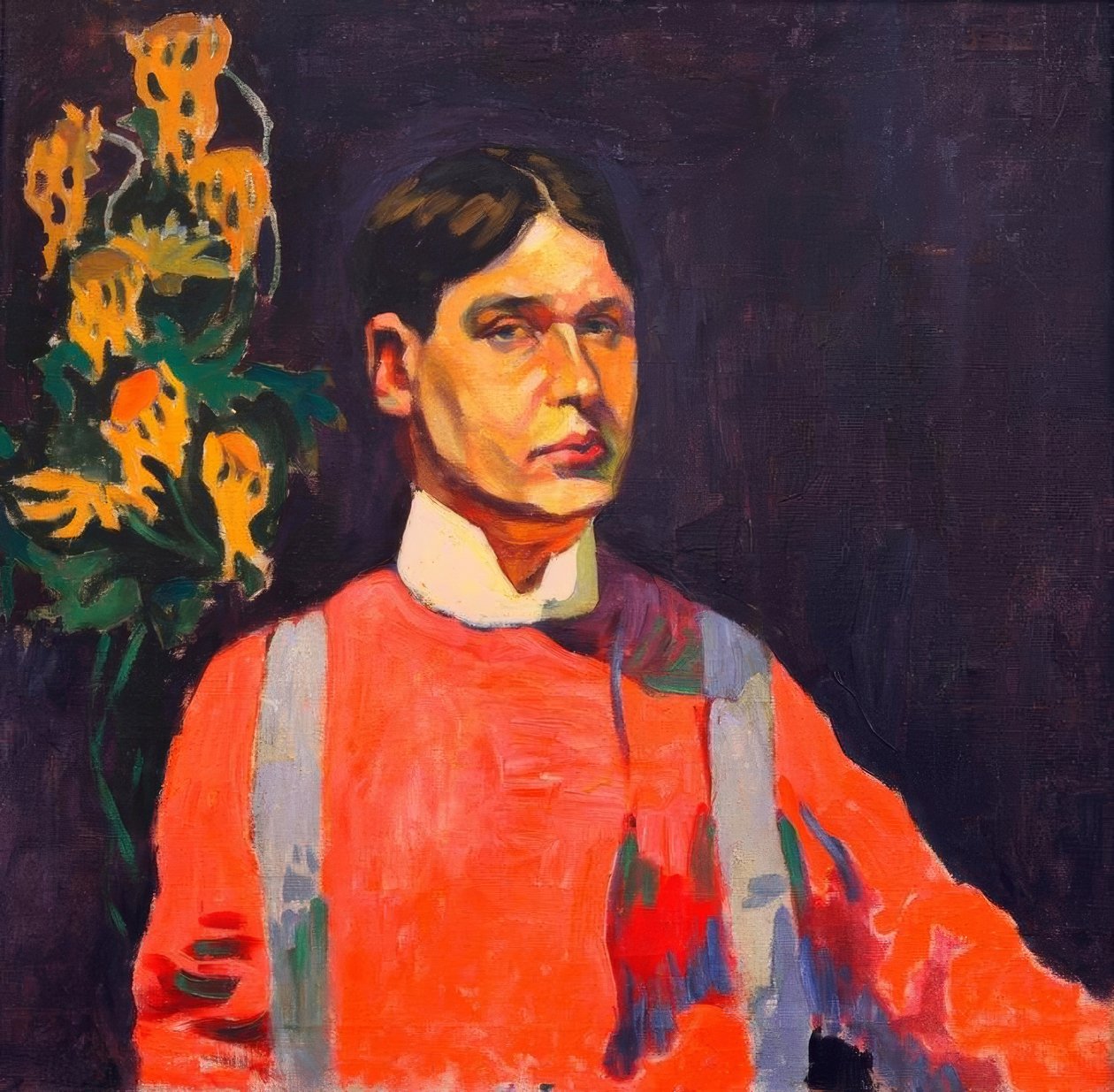 Zelfportret door Aristarch Wassiljewitsch Lentulow