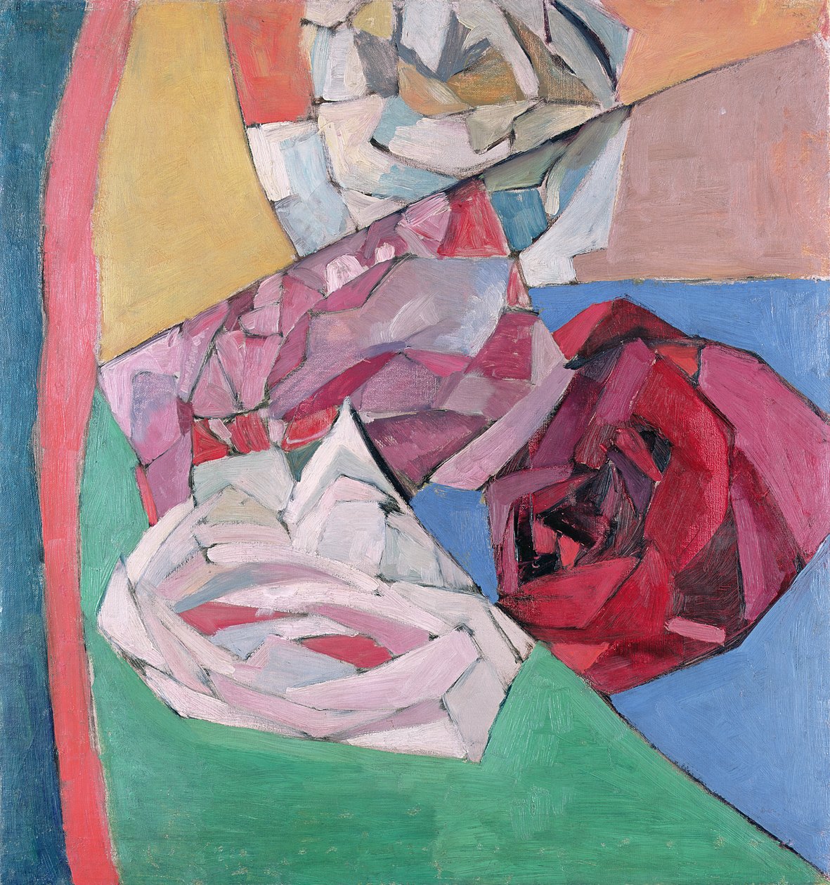 Compositie door Aristarkh Vasilievic Lentulov