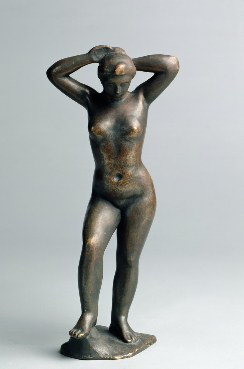 Bader, c.1898 (brons) door Aristide Maillol