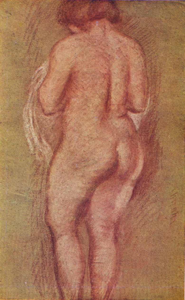 Studie van een vrouw, 1937 door Aristide Maillol