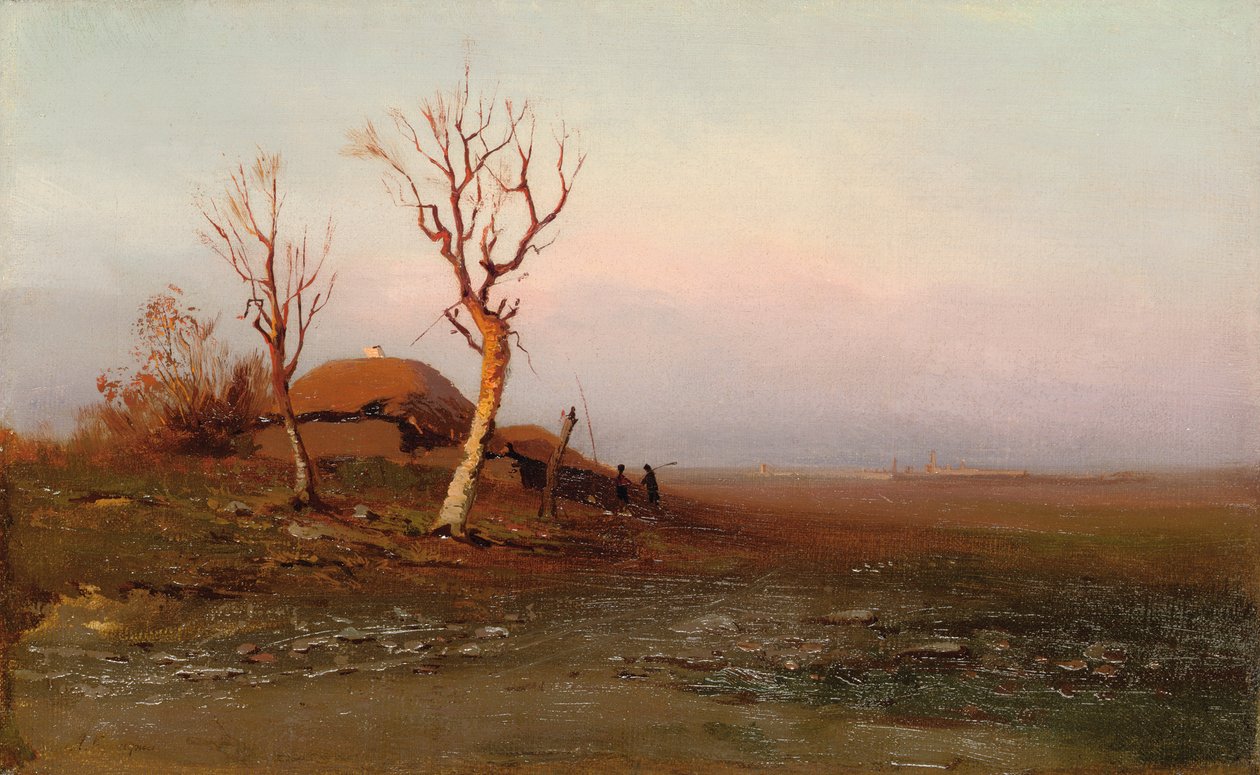 Vroege avond door Arkip Ivanovic Kuindzi