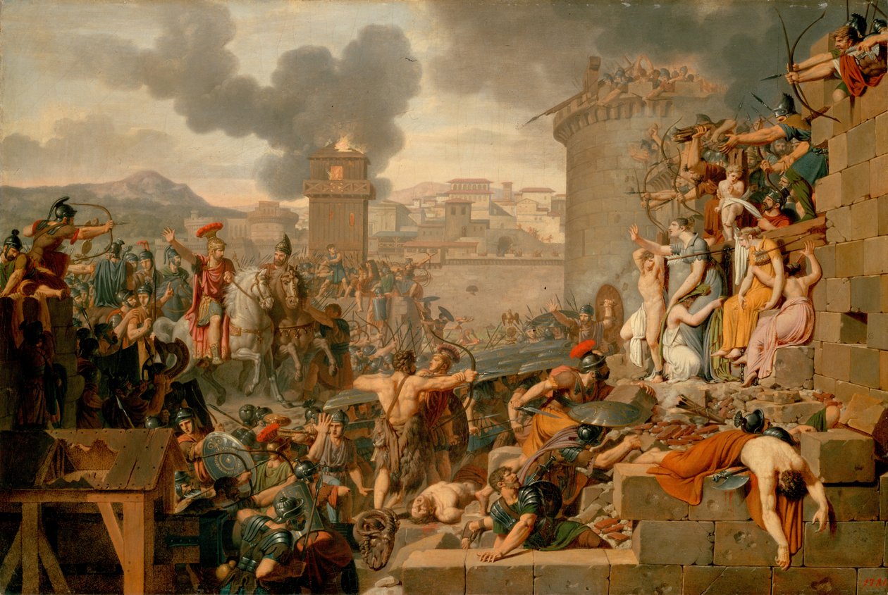 Metellus heft het beleg op door Armand Charles Caraffe