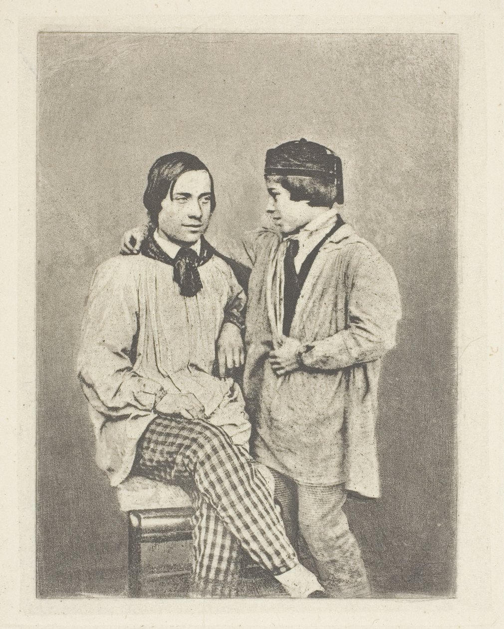 Boerenvader en Zijn Zoon door Armand Hippolyte Louis Fizeau