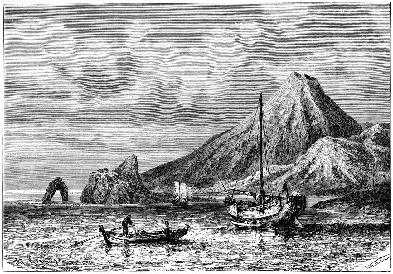 Kaap Horner, Japan, 1895 door Armand Kohl