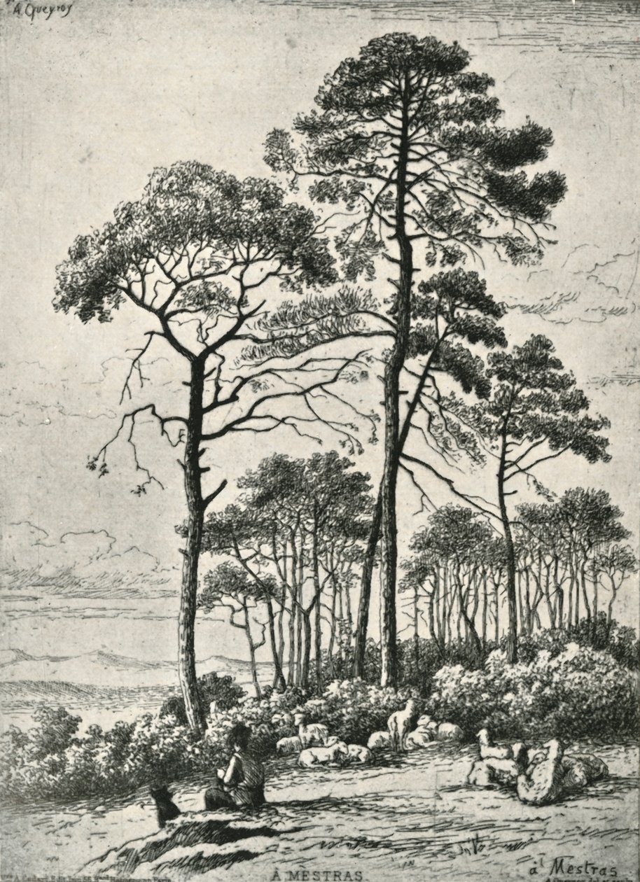 À Mestras, 1906 door Armand Queyroy
