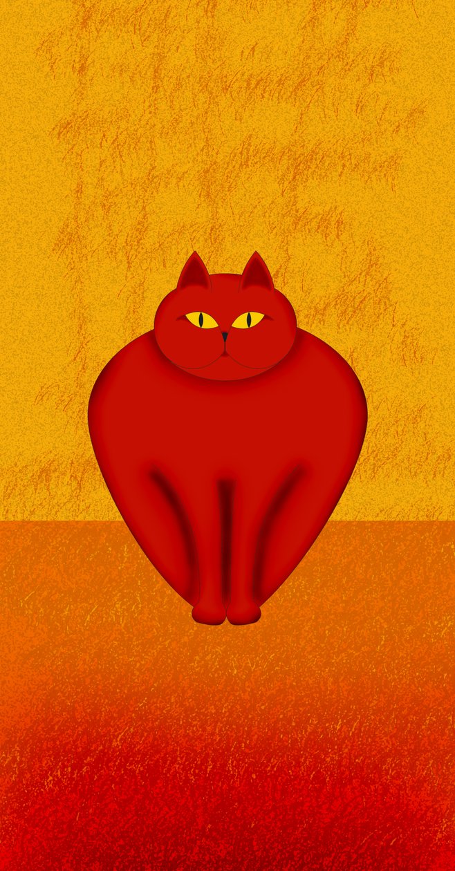 Rode Kat door Armin Mumper