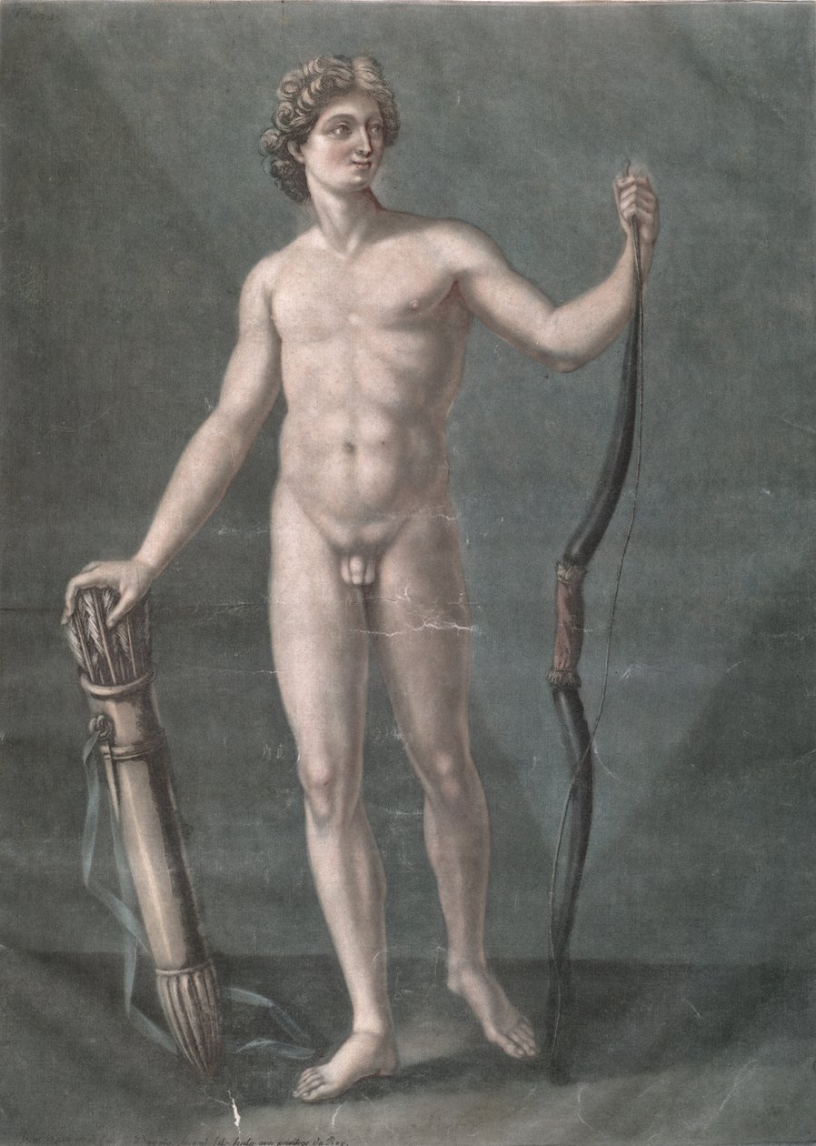Apollo, de ideale anatomie door Arnauld Eloi Gautier D