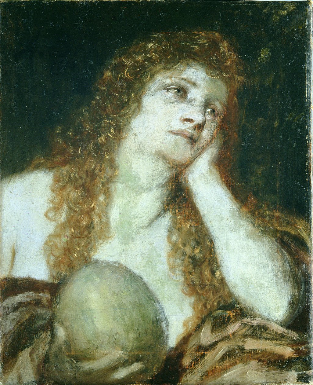 De Berouwvolle Maria Magdalena door Arnold Böcklin