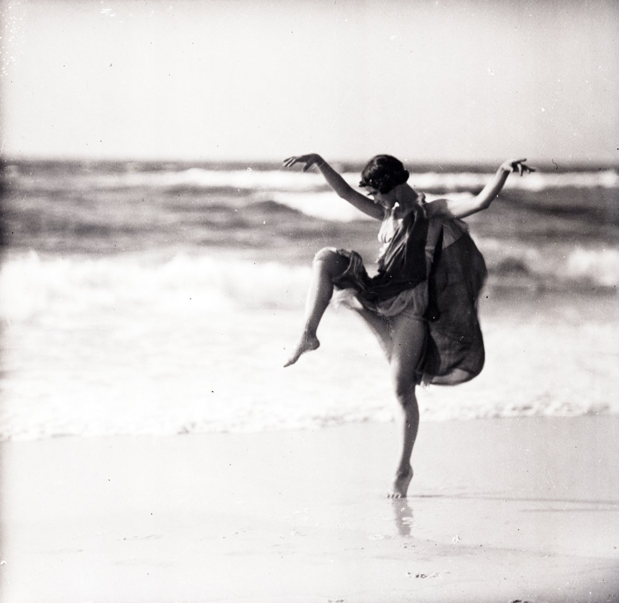 danseres Anna Denzler door Arnold Genthe