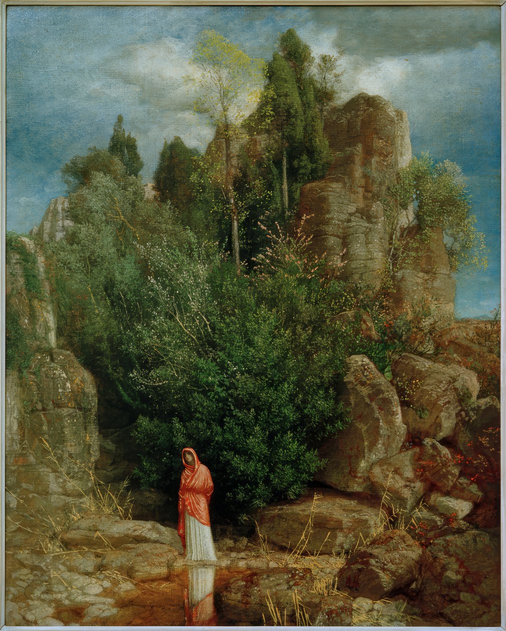 Eenzaamheid door Arnold Böcklin