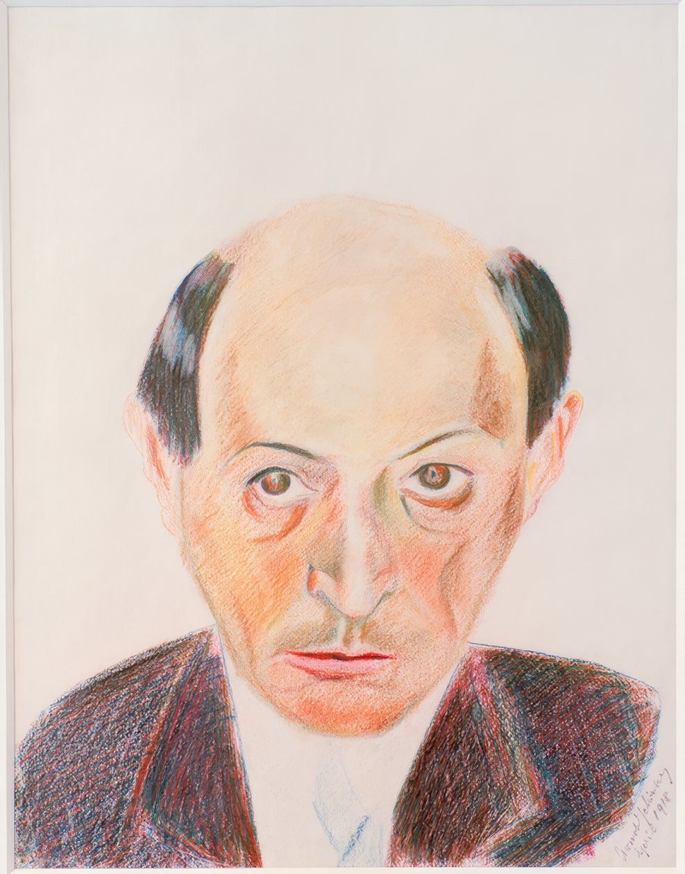 Zelfportret door Arnold Schönberg