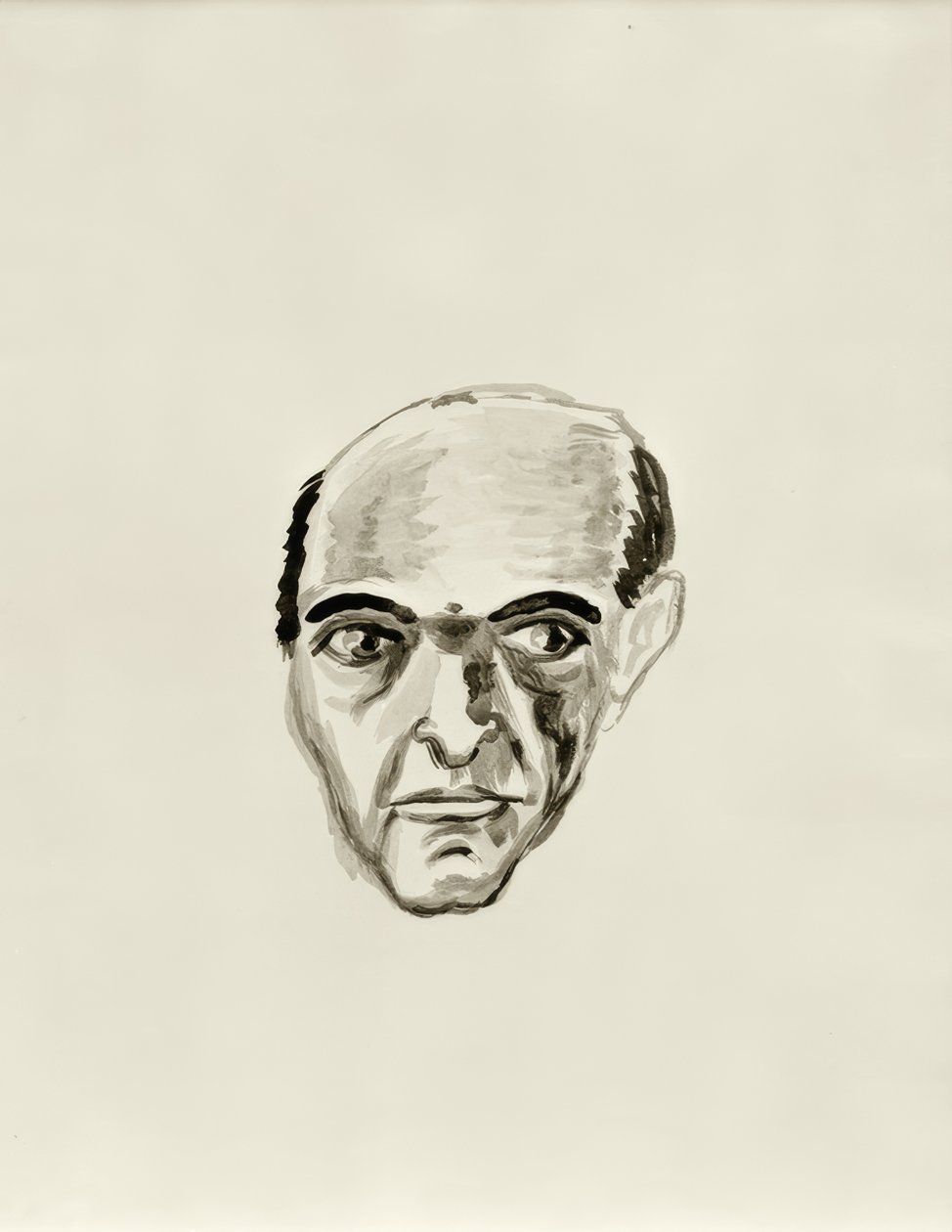Zelfportret door Arnold Schönberg