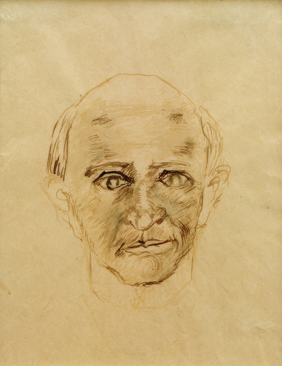 Zelfportret door Arnold Schönberg