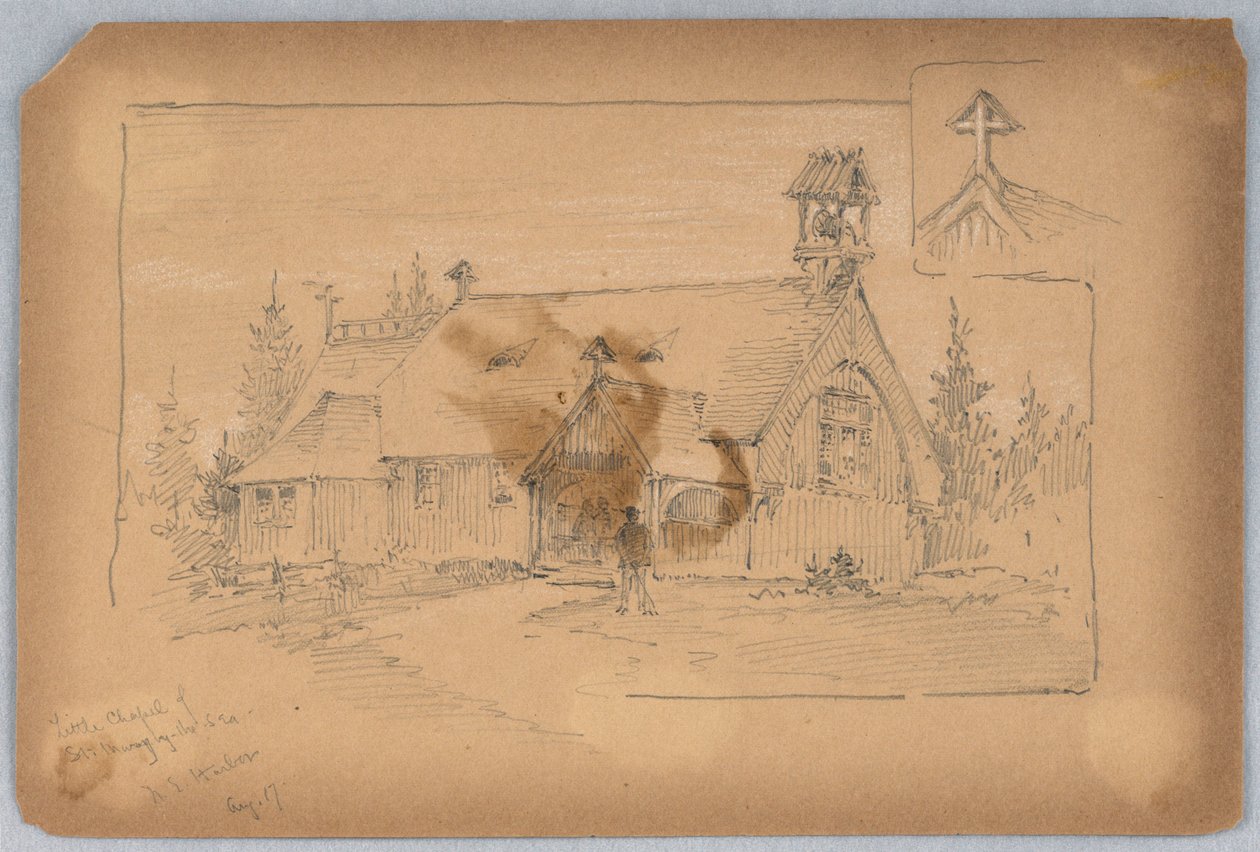 Kapel – St. Mary bij de Zee door Arnold William Brunner