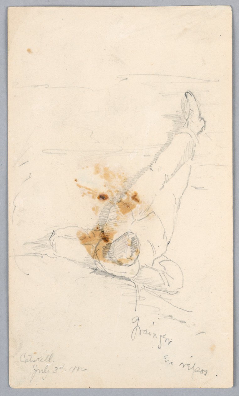 Gainger en Répose door Arnold William Brunner