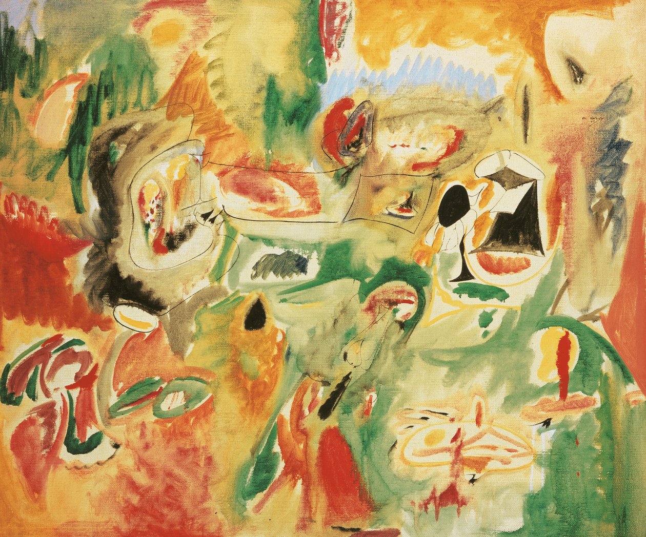 Jaar na jaar door Arshile Gorky
