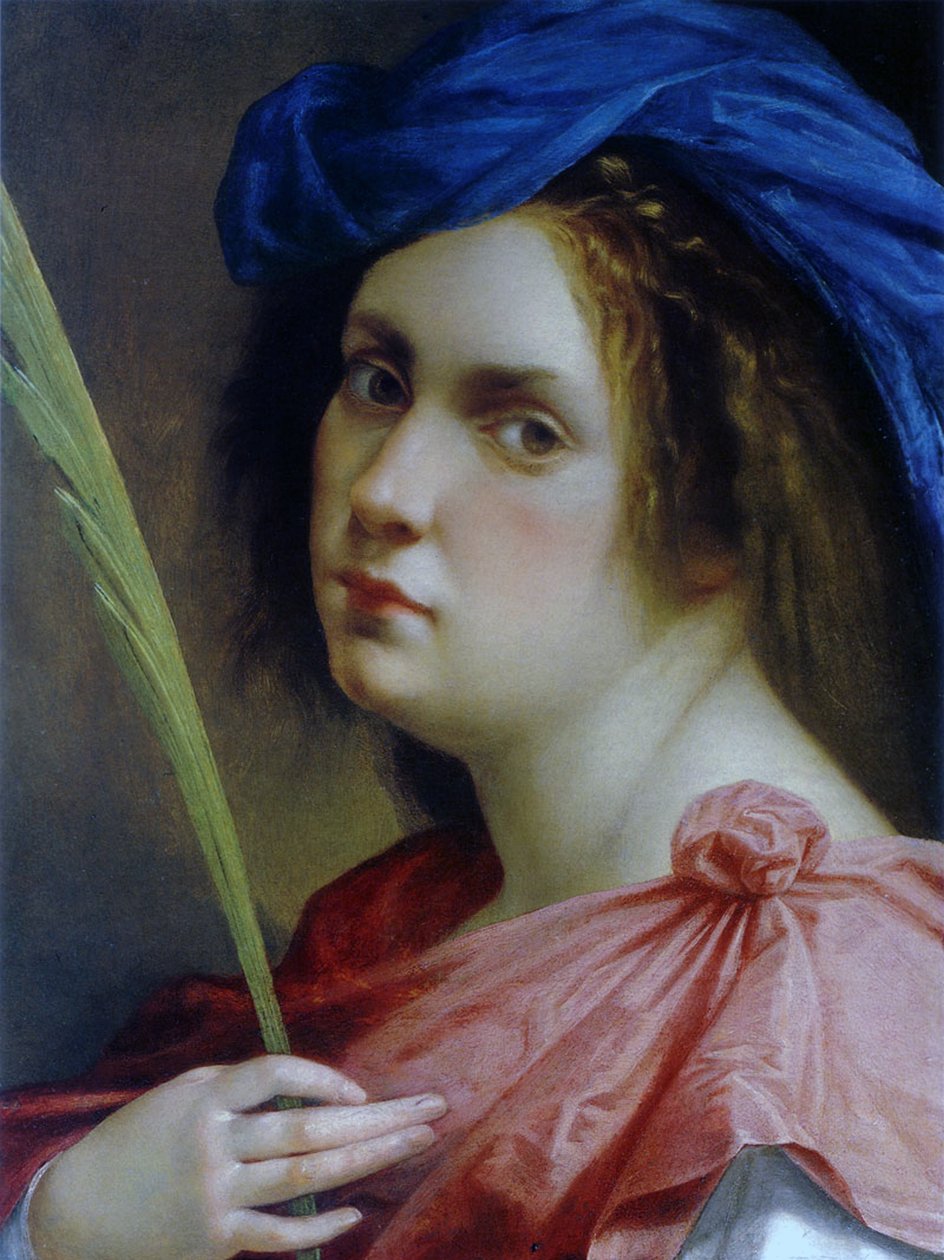 Zelfportret als martelaar, ca. 1615 door Artemisia Gentileschi
