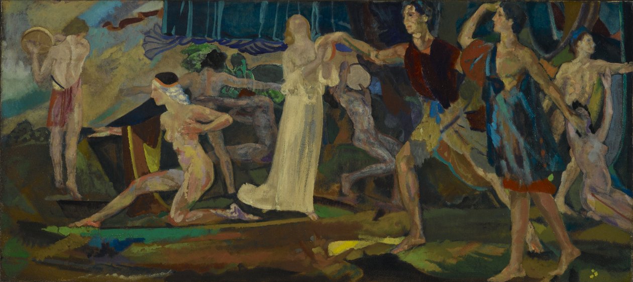 Frisheid van de Gewonden door Arthur Bowen Davies