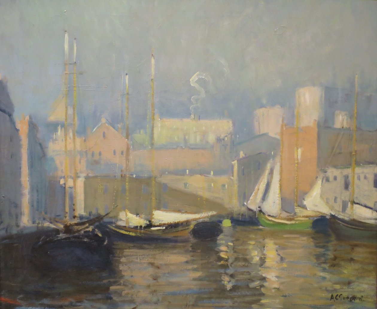 Theekade, Boston door Arthur Clifton Goodwin