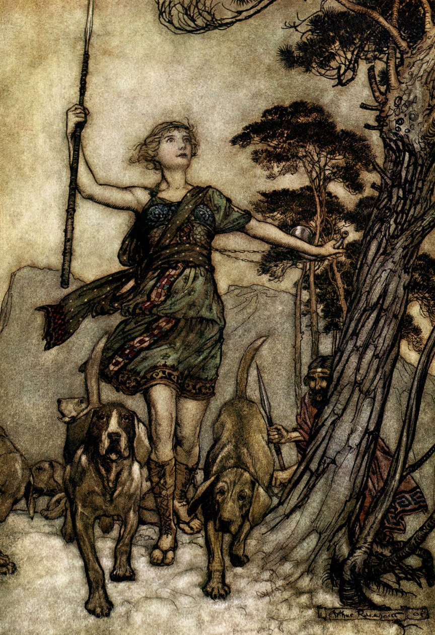 Een Midzomernachtsdroom door Arthur Rackham