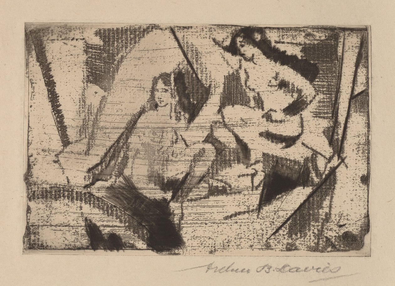 Verschijning door Arthur B. Davies