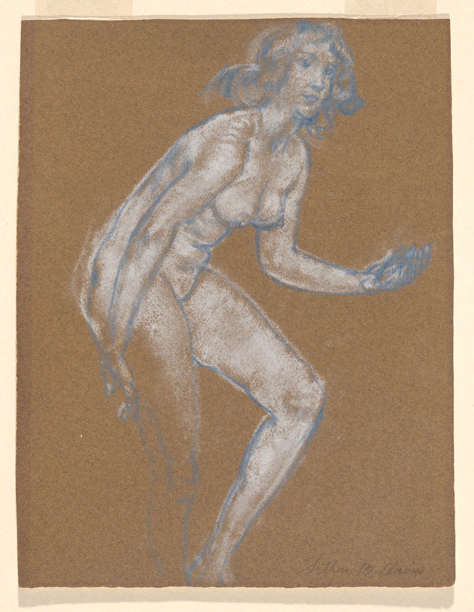 Naakt door Arthur B. Davies