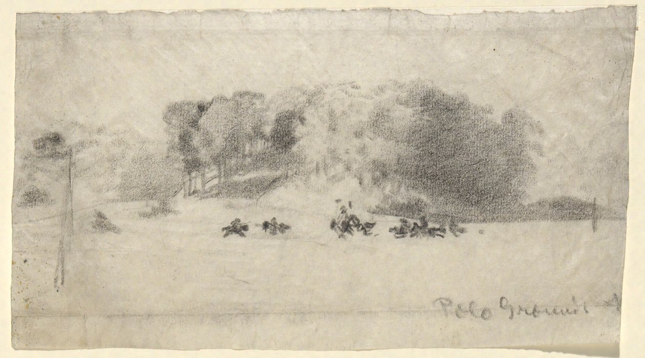 Polo Velden door Arthur B. Davies