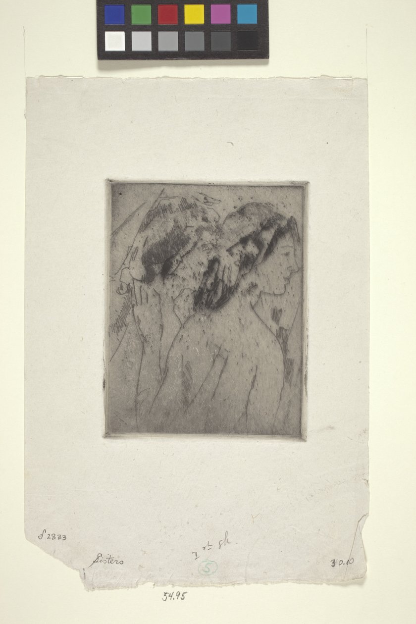Zusters door Arthur Bowen Davies