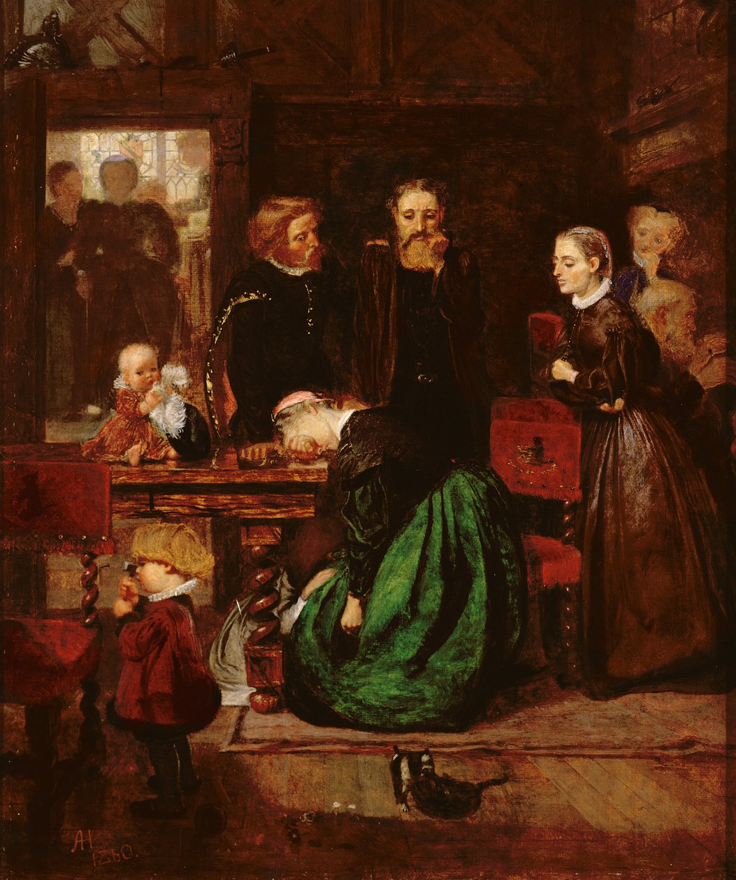 De Leugen door Arthur Boyd Houghton