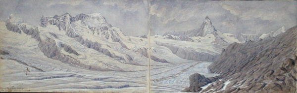 Mount Rosa door Arthur Cust