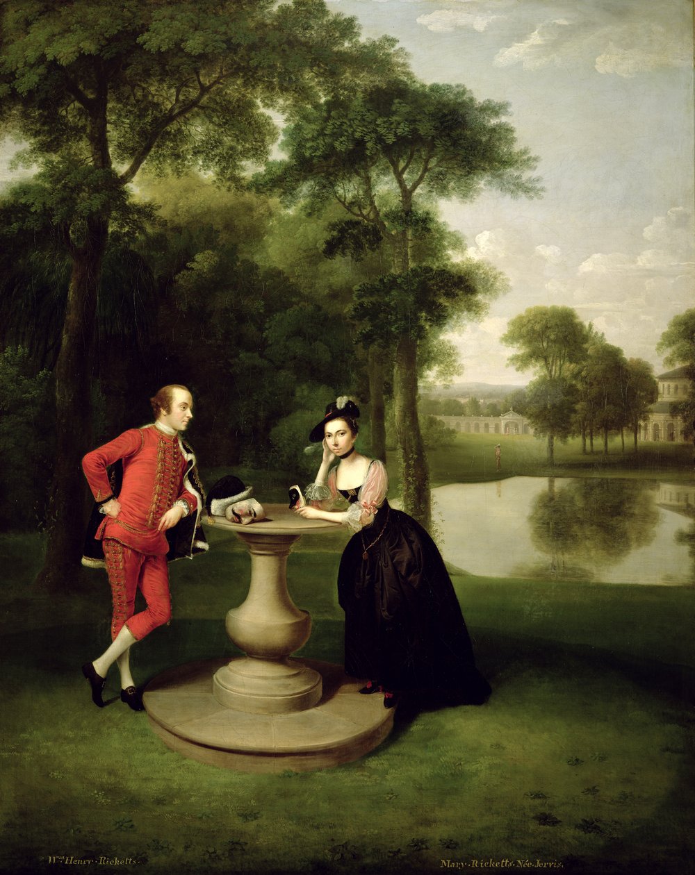 Onbekend schilderij door Arthur Devis