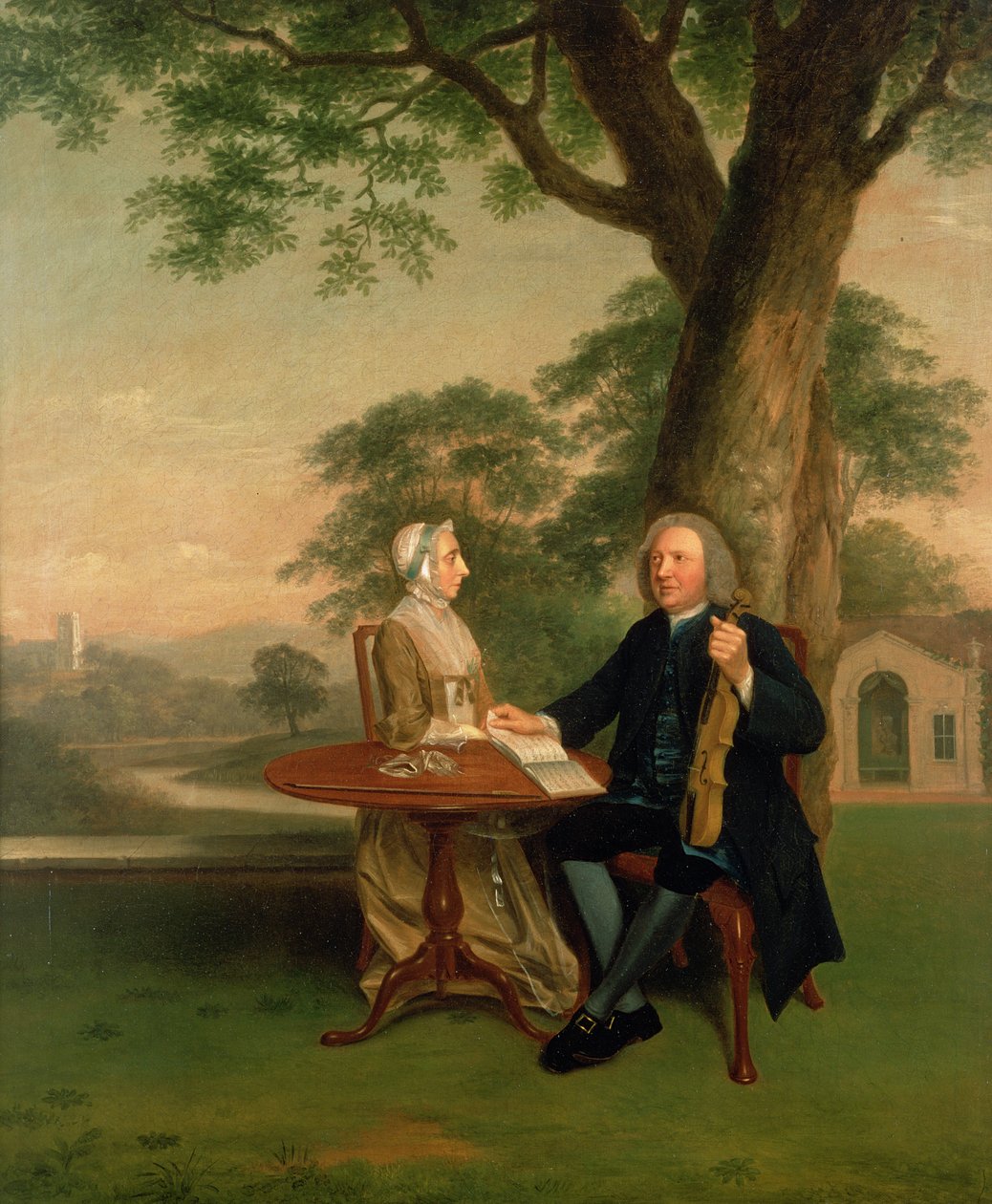 Onbekend schilderij door Arthur Devis