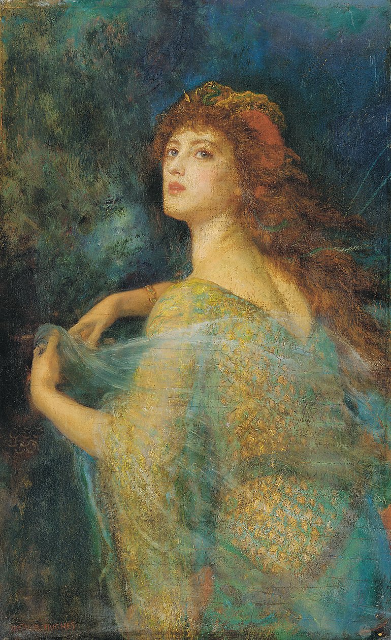 De tovenares door Arthur Hughes