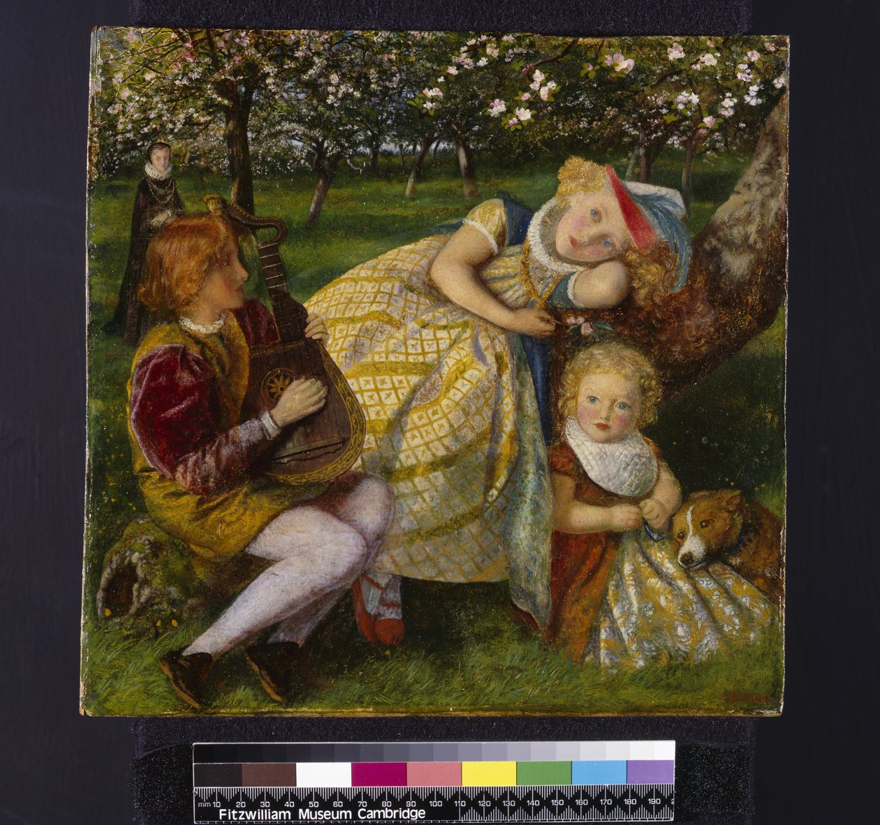 De koninklijke boomgaard, ca. 1858 door Arthur Hughes